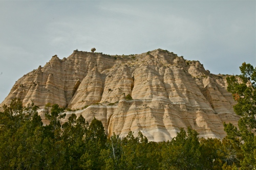 Starting up the trail at Kasha-Katuwe National Monument, New Mexico. 