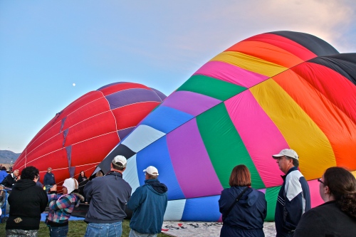 Balloon Glow, October 7, 2011