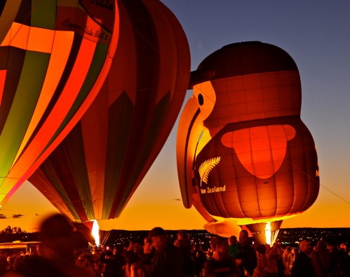 Albuquerque International Balloon Fiesta, Balloon Glow, October 7, 2011. 